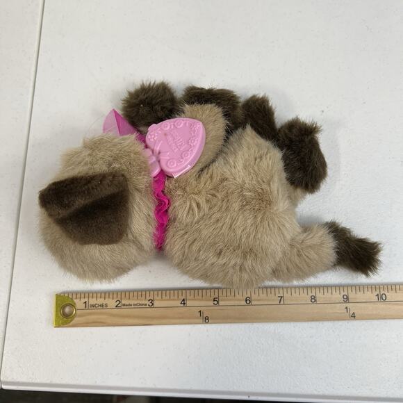 Kitty Kitty Kitten Purring Plush Pink Collar Vtg 1992 Siamese Cat Stuffie Tyco - Picture 12 of 12